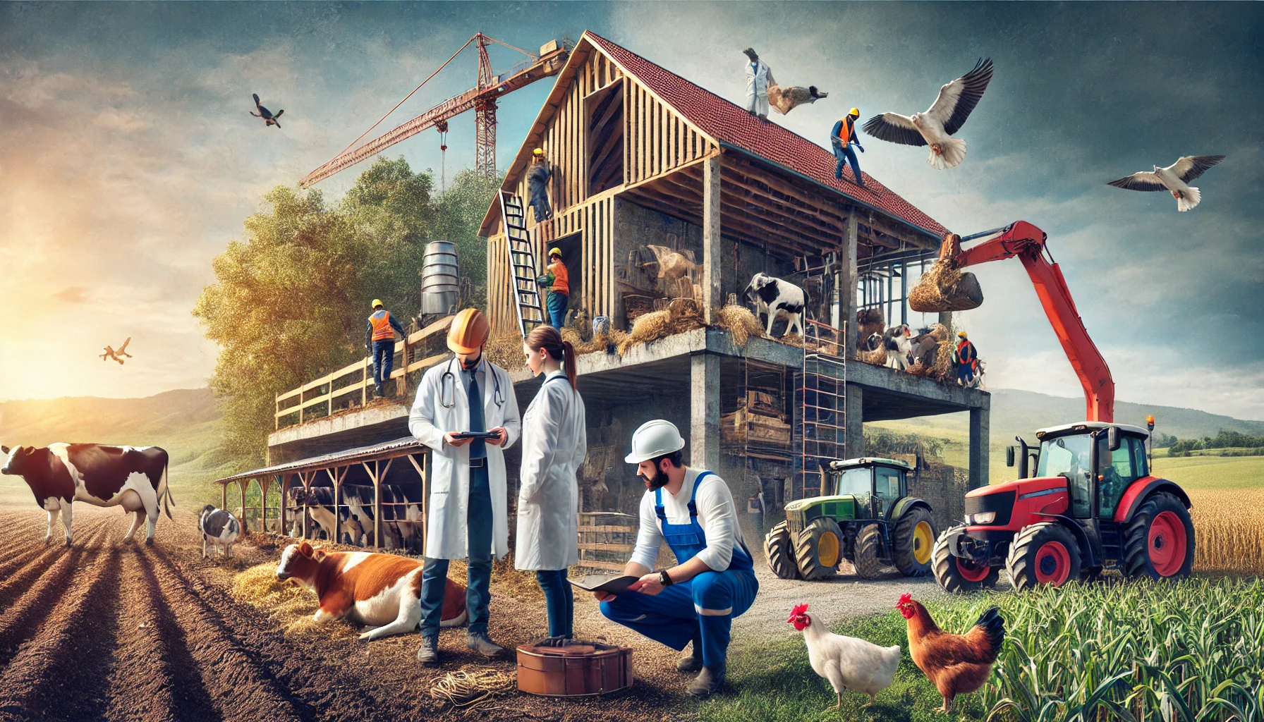 veterinarija ir statybos